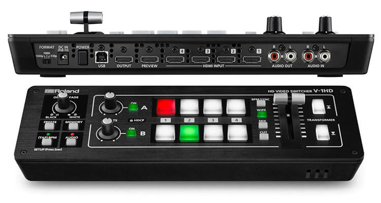Review] ROLAND V-1HD Hardware Video Mixer